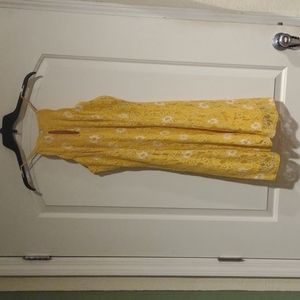 Cocktail dress, yellow